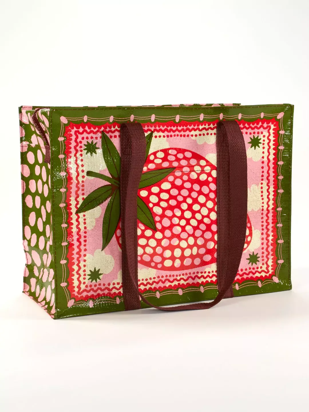 Shoulder Tote - Strawberry Clouds - Blue Q