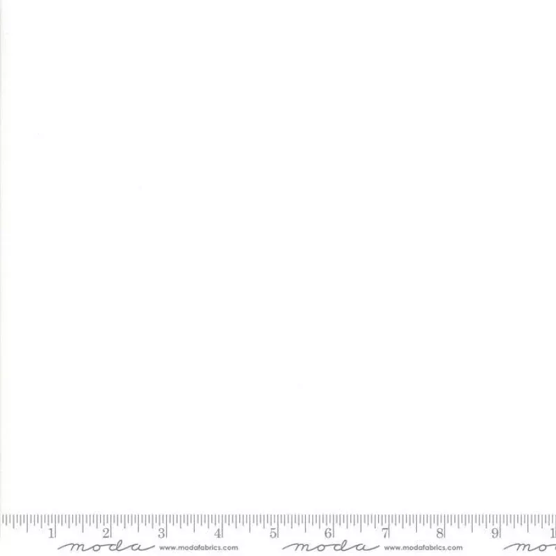 Silky Bella Solids White Bleached Yardage