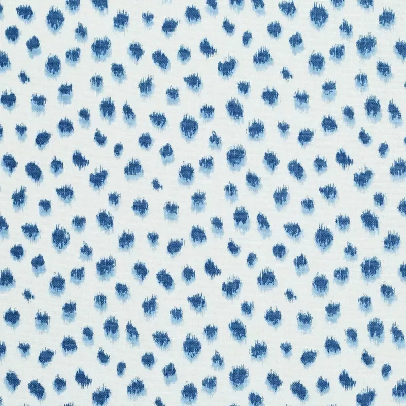 Simla Spots Indigo P Kaufmann Fabric
