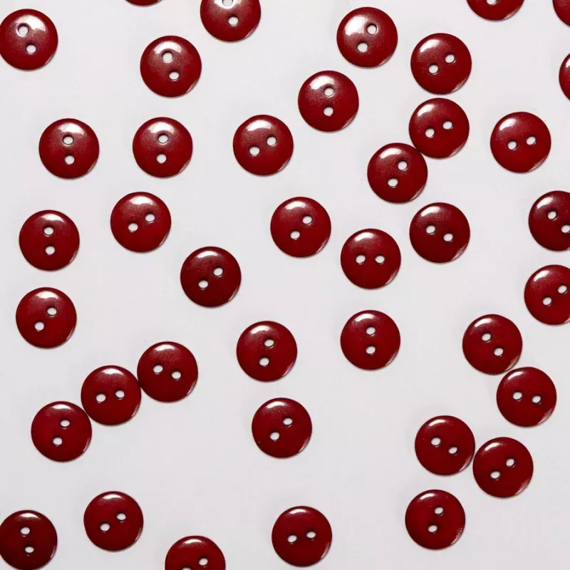 Simple Maroon Buttons 7/16″