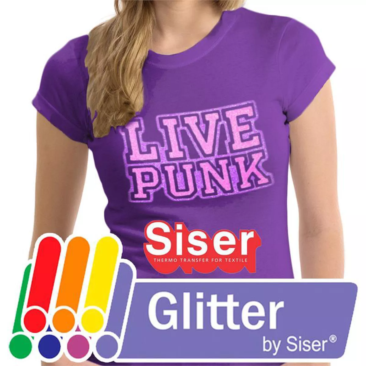 Siser Glitter HTV 128243 Rolls