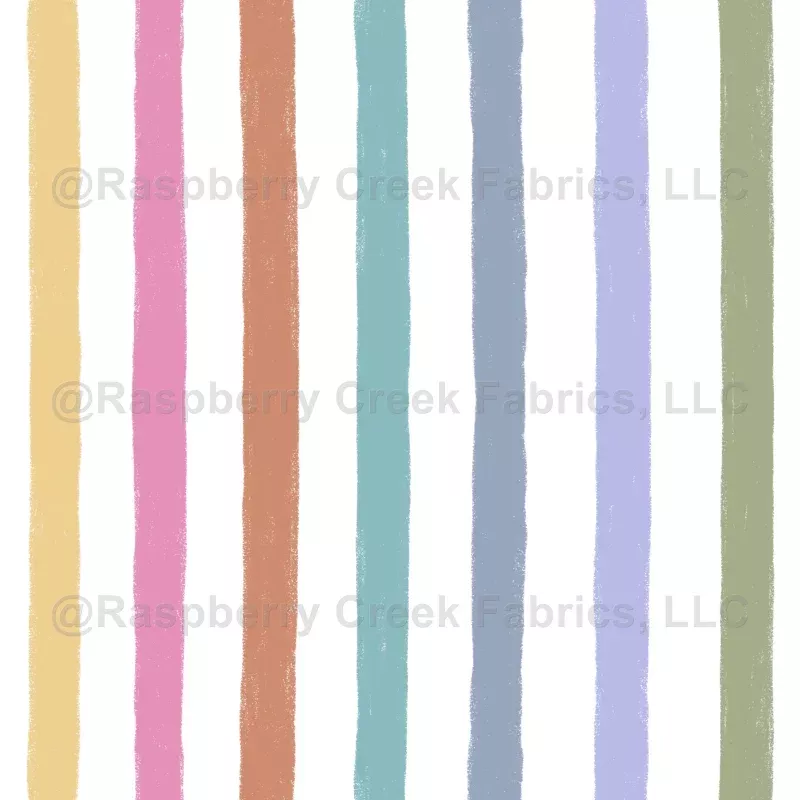 Sketchbook Vertical Multicolored Stripe