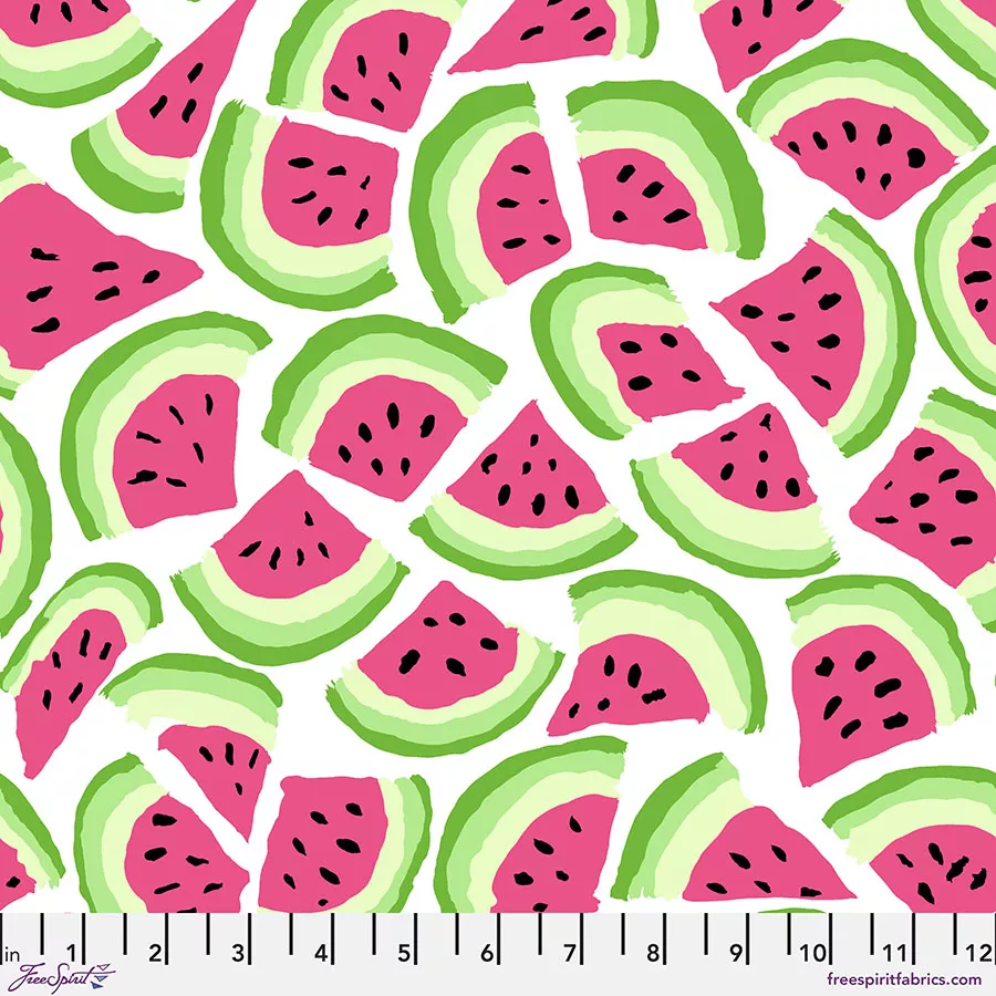 Slice, White – August 2025 Kaffe Fassett Collective