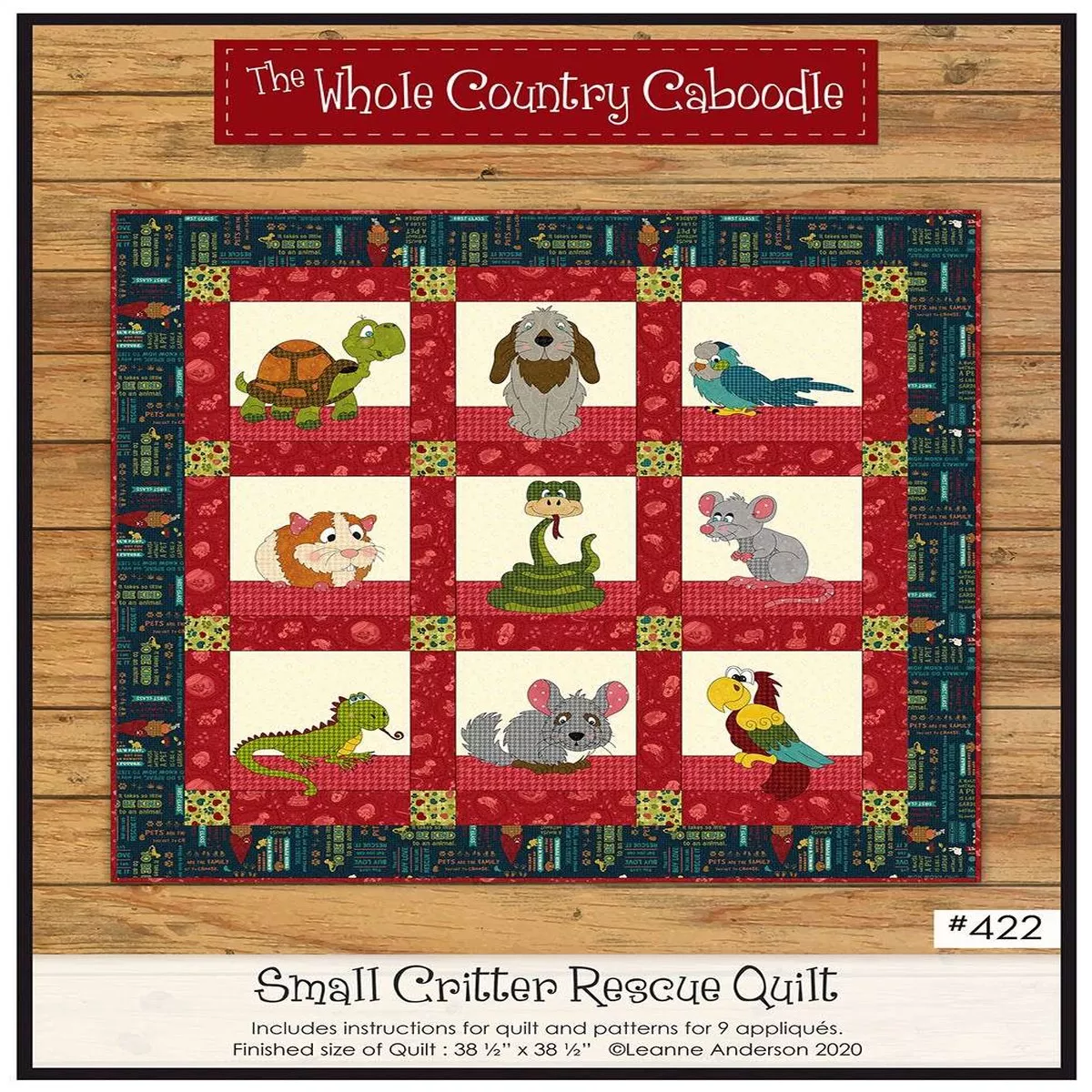 Small Critter Rescue Quilt Pattern