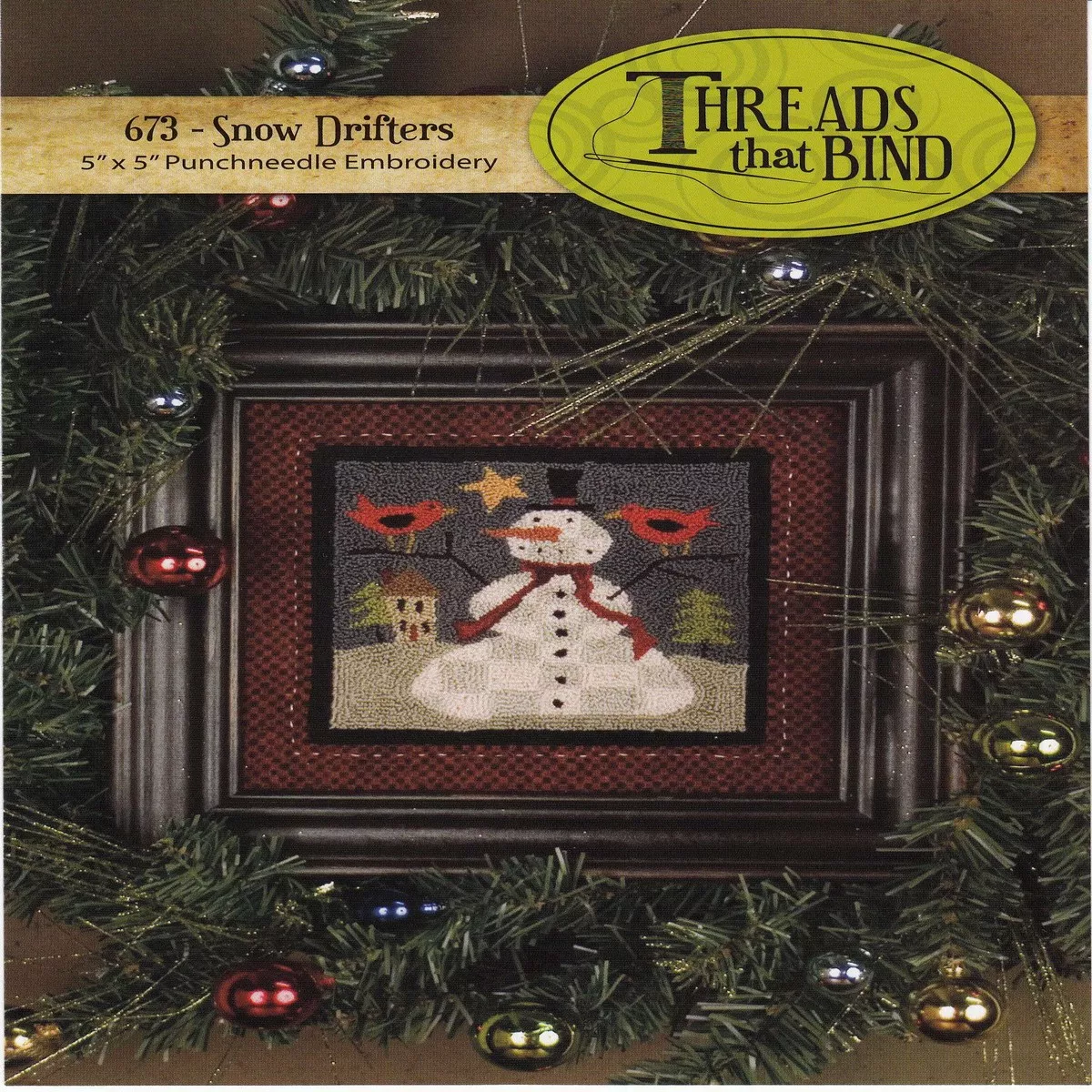 Snow Drifters Punchneedle Pattern by Shawn Williams