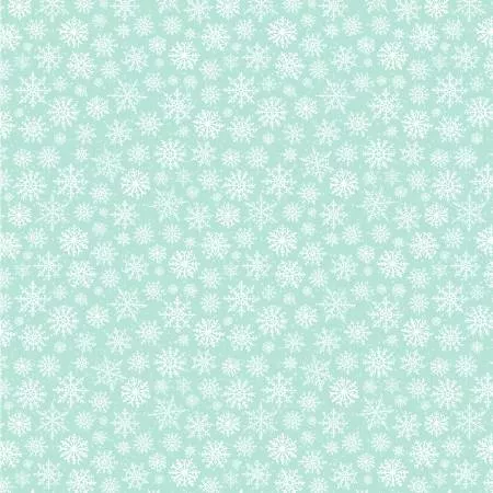 Snowflakes - Mint - Noel - Whistler Studios