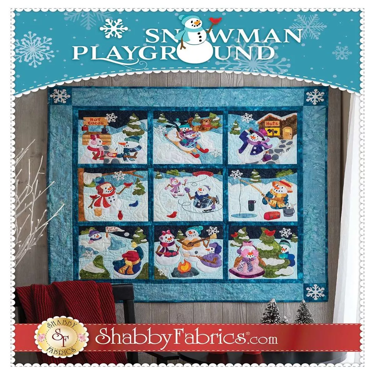 Snowman Playground Pattern