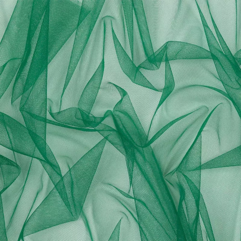 Soft Nylon Tulle – Emerald – Leonardo Collection
