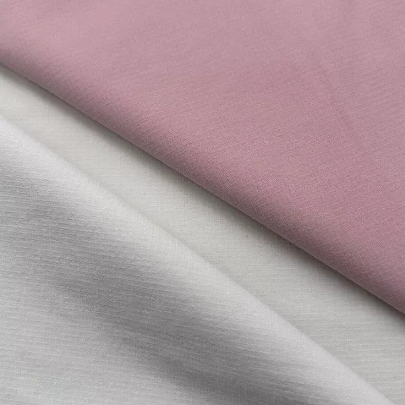Solid Stretch C0 DWR (PFC-Free) Recycled Nylon Performance Ripstop C006503- 20 Colors Available