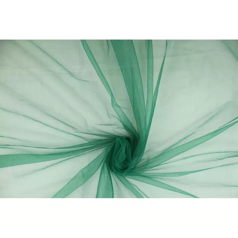 Solid Tulle in Forest Green|Per Yard&6 X 6 Sample