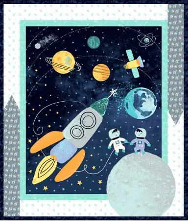 Space Explorer Panel 36" x 42"/Multi: Space Explorer (Panel 86)