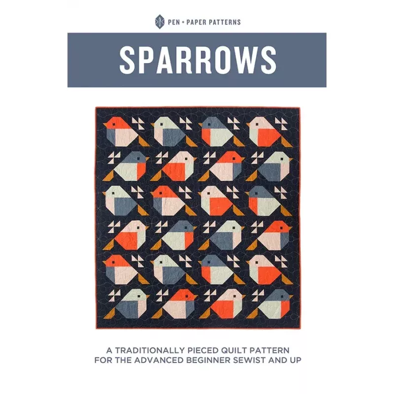 Sparrows Quilt Pattern Lindsey Neil Pen & Paper Patterns PPP25