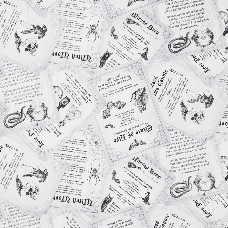 Spellbound – Spells White Multi Yardage