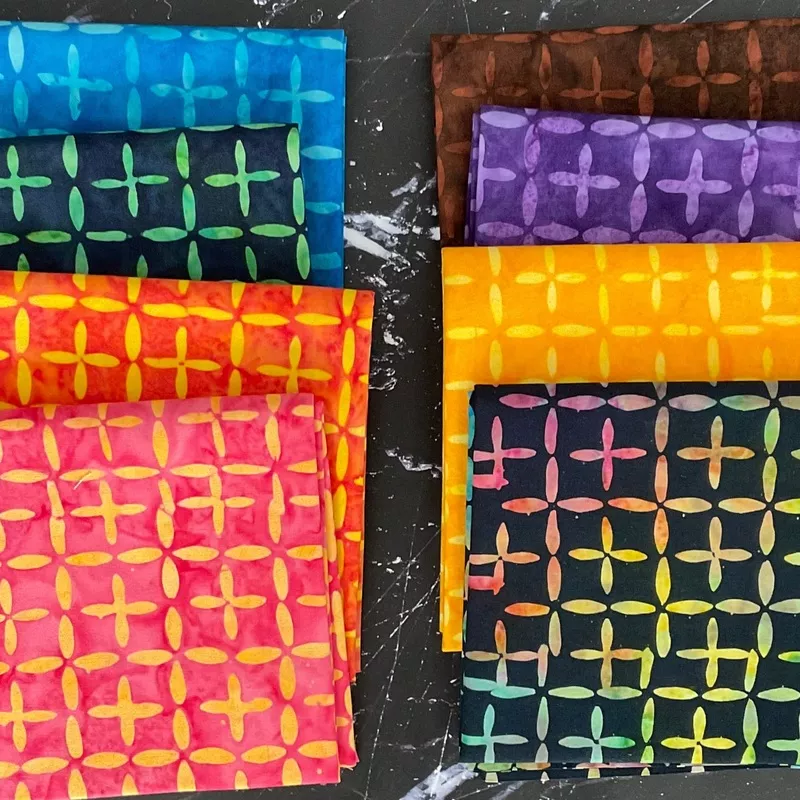 Splendor Quiltessentials 7 Batiks– Intersection Bundle