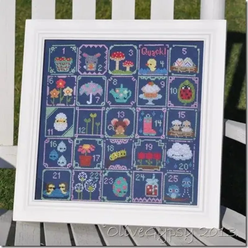 Spring Sampler Cross Stich