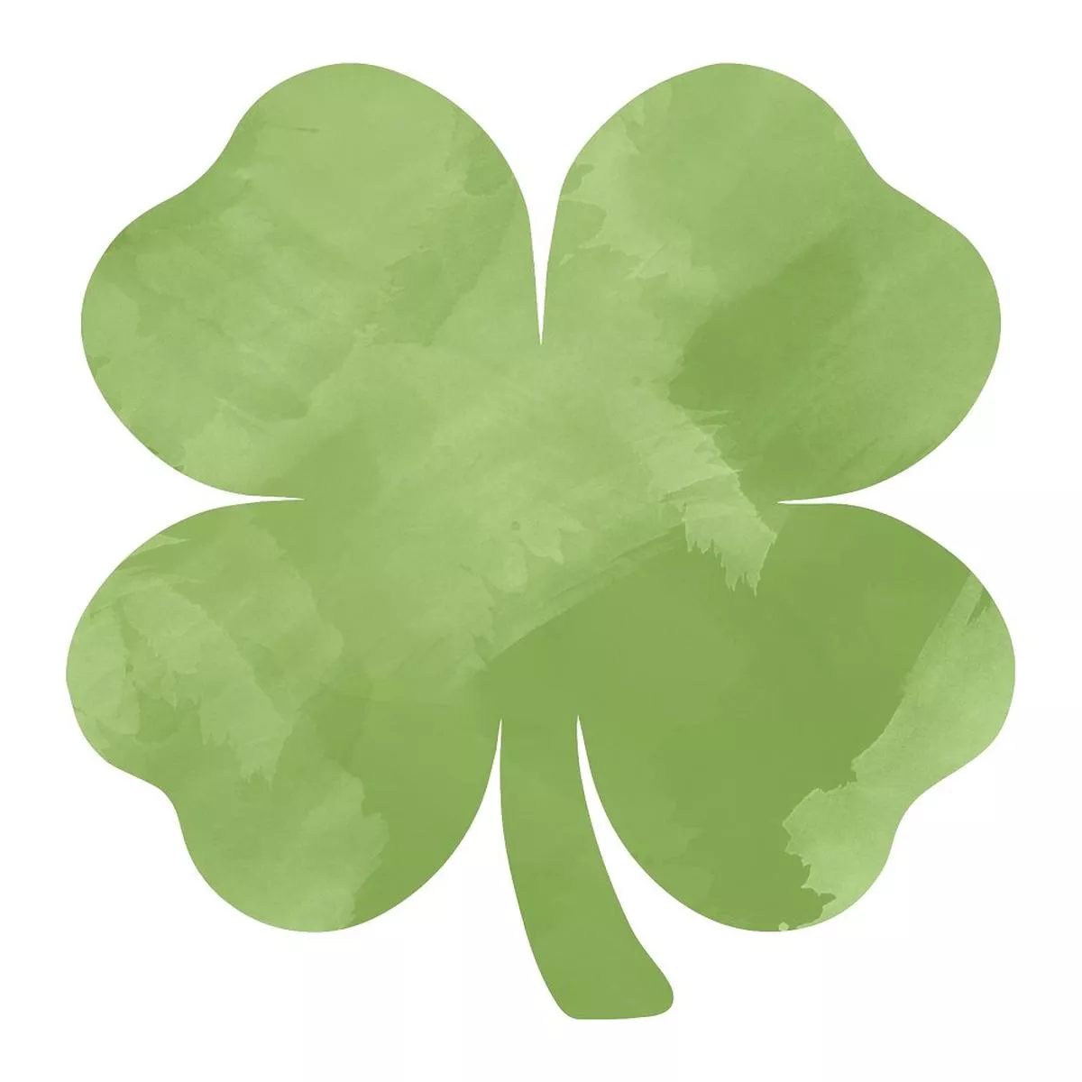 St Patrick’s Day Gnomes Four Leaf Clover Fabric Panel