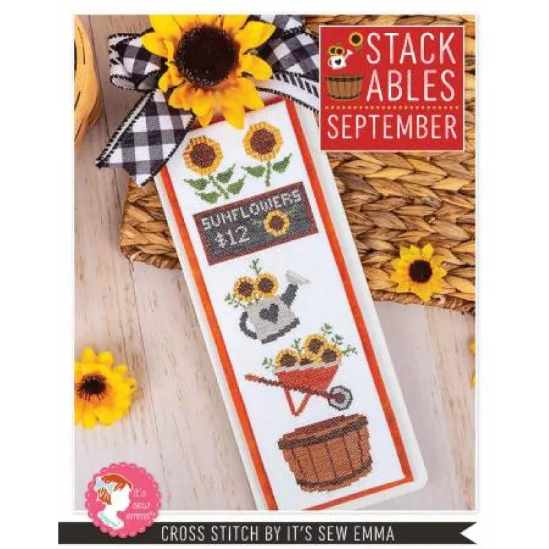 Stackables September Cross Stitch Pattern