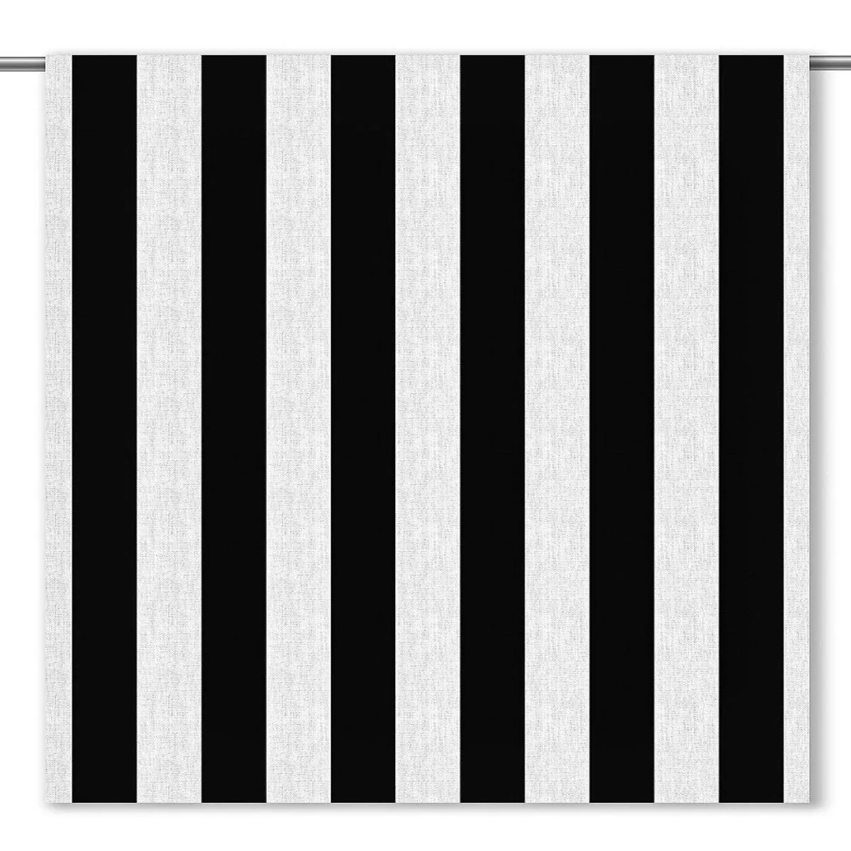 ‘Stark Beauty’ Fabric by the Yard (Black/ White)