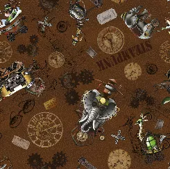 Steampunk Toss - Brown - Steampunk Express