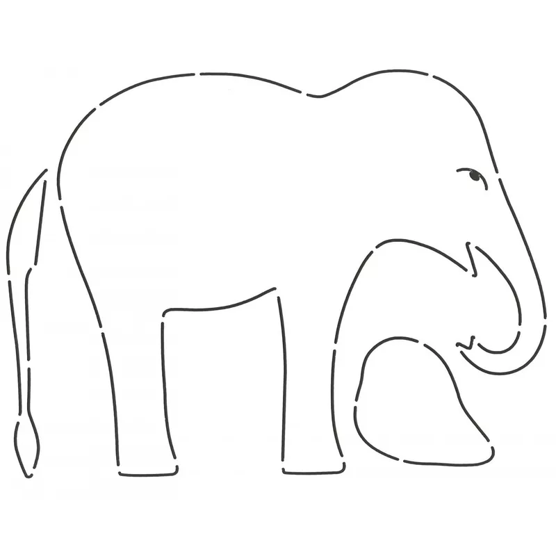 Stencil – Elephant