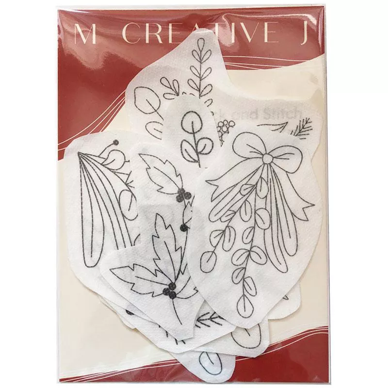 Stick and Stitch - Holiday Botanical - MCreativeJ