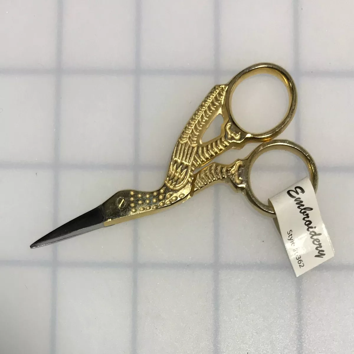 Stork Embroidery Scissors