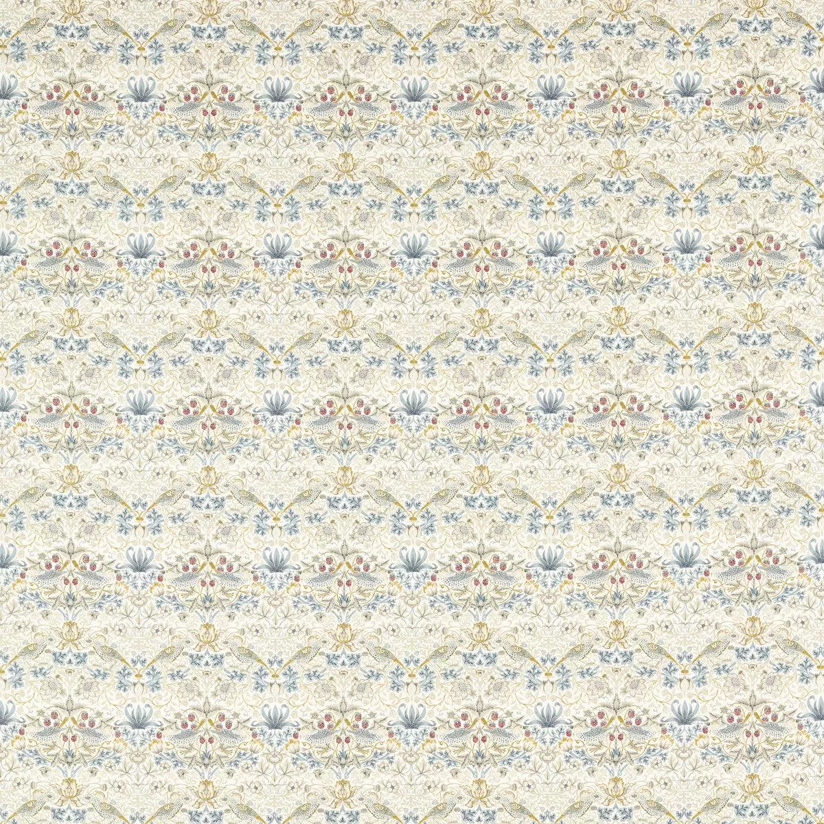 Strawberry Thief Linen Fabric