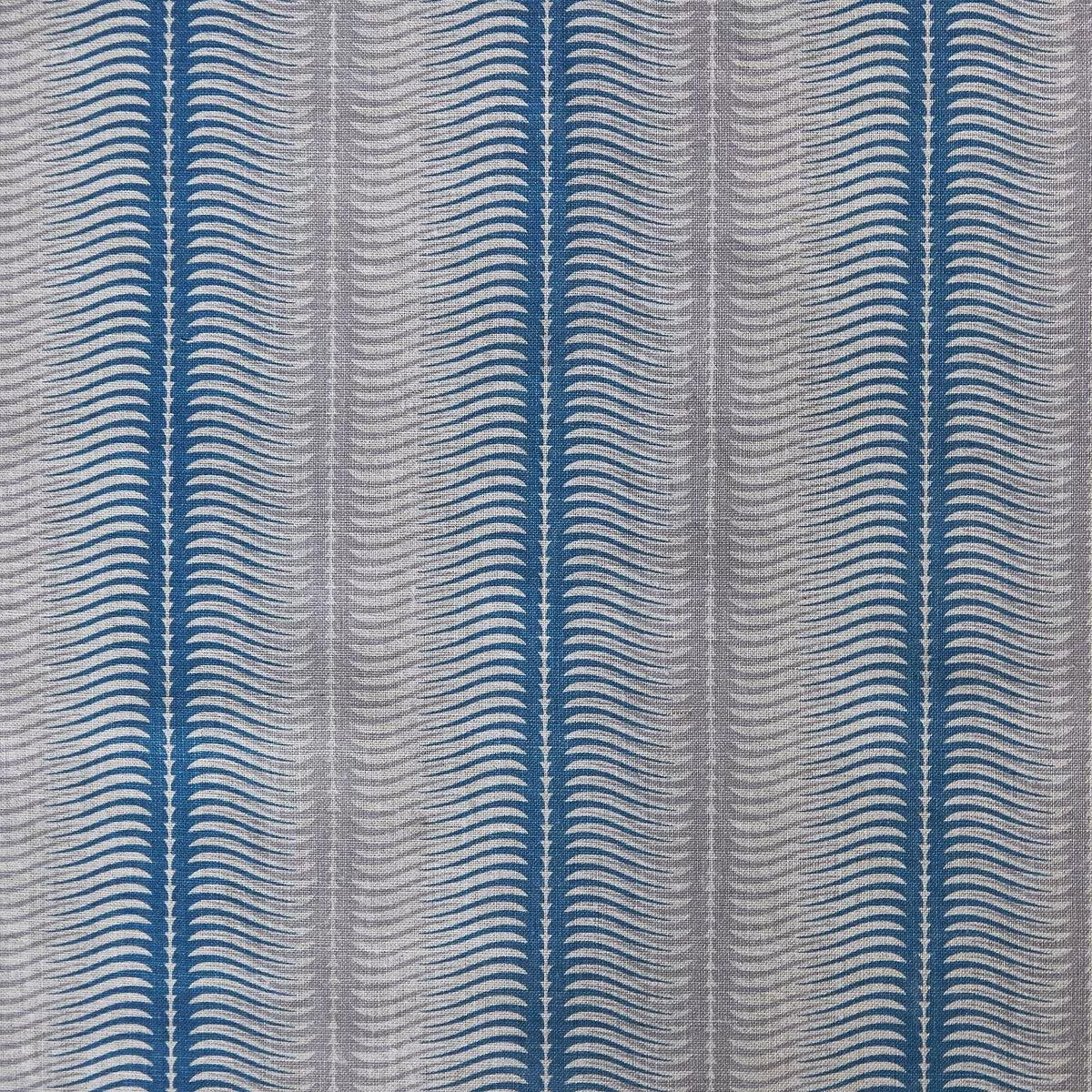 Stripes Cornflower Fabric