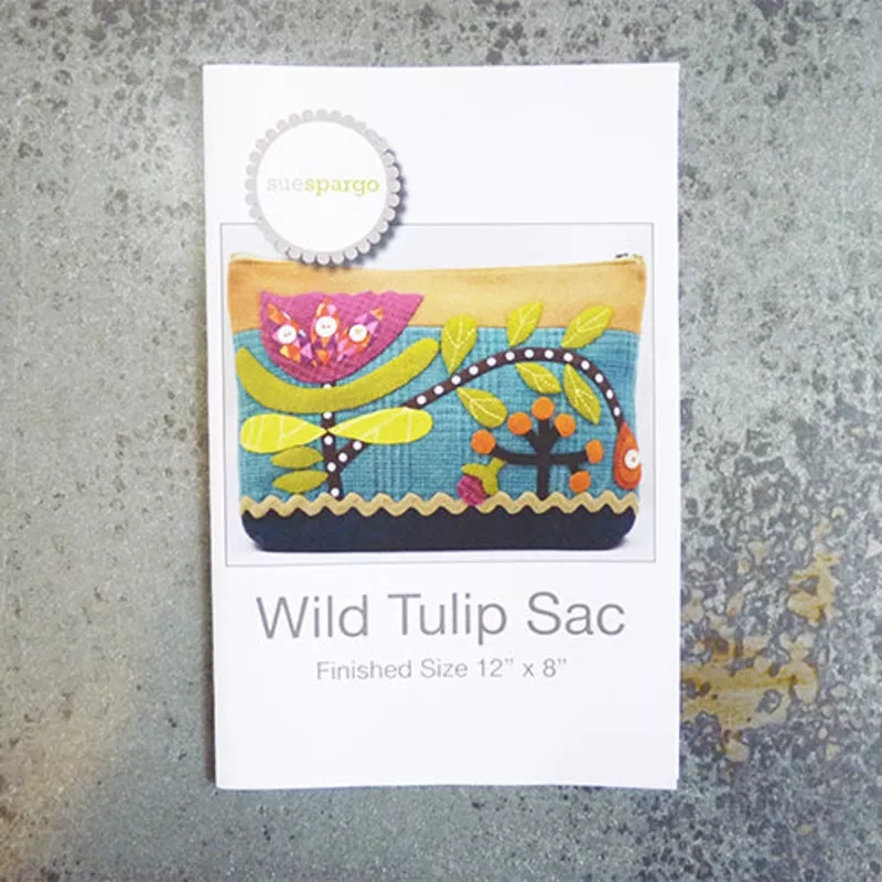 Sue Spargo : Wild Tulip Sac Pattern