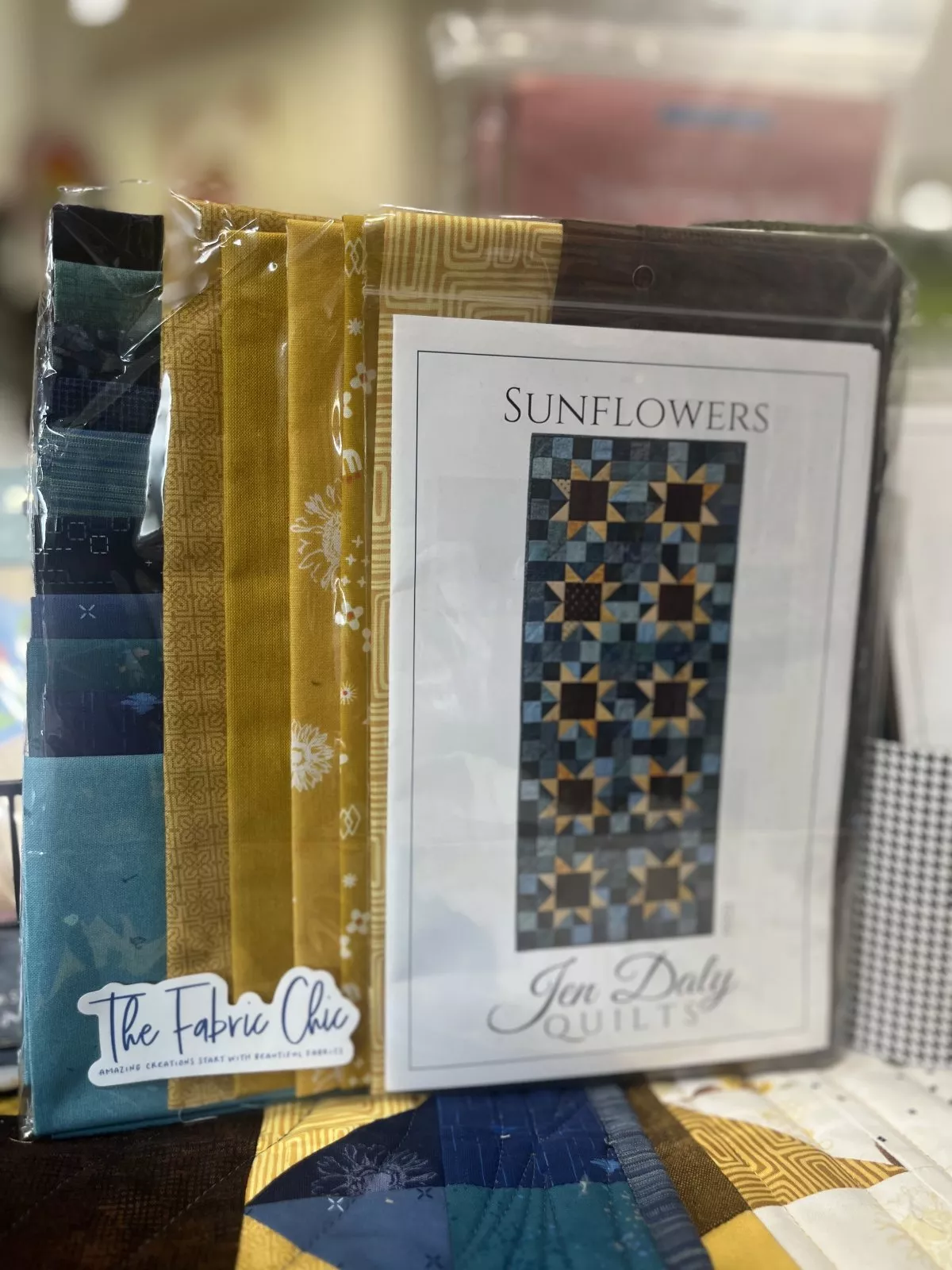 Sunflowers Table Runner Kit