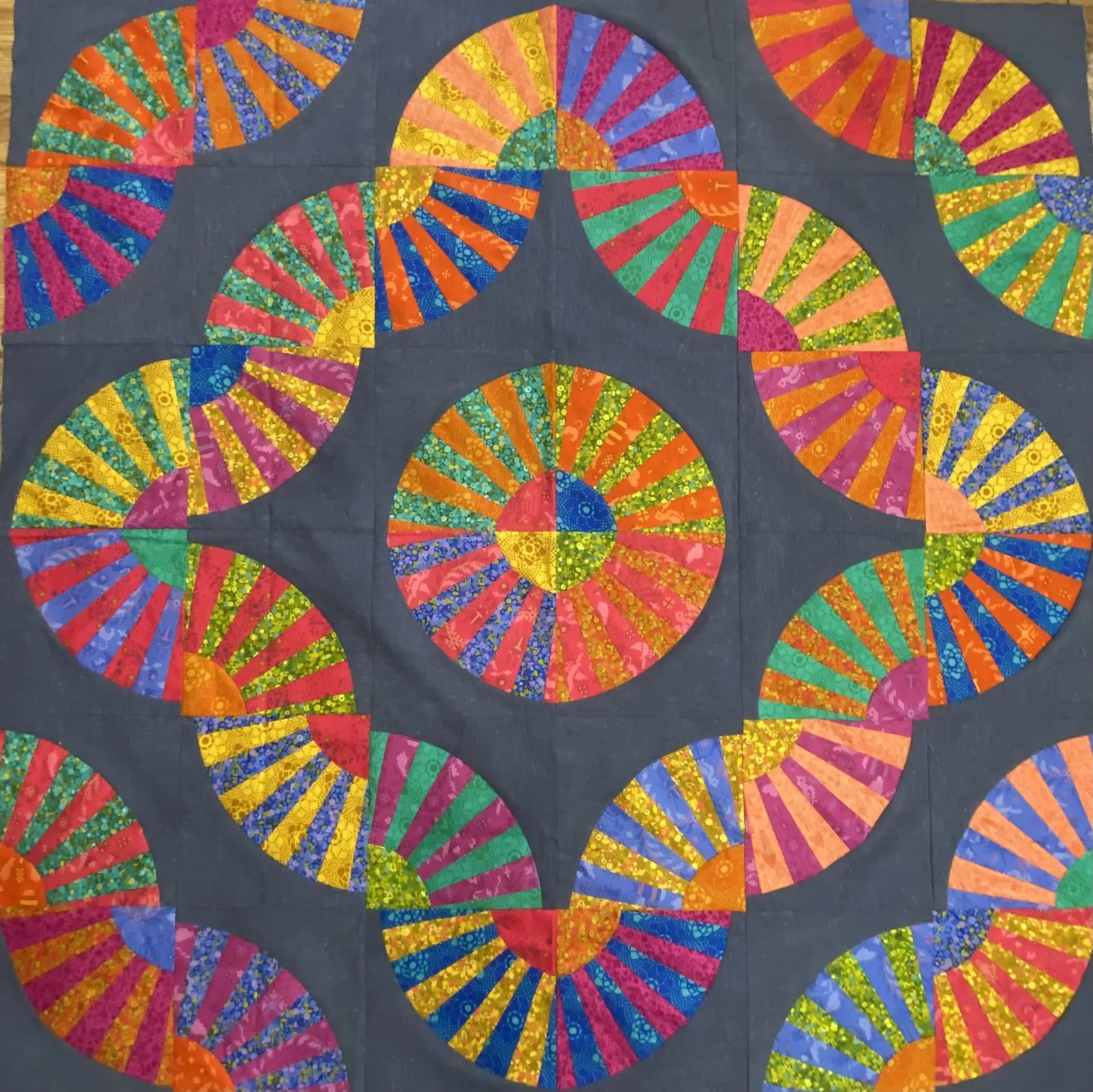 Sunny Rays Alison Glass Quilt Kit 76"x76"
