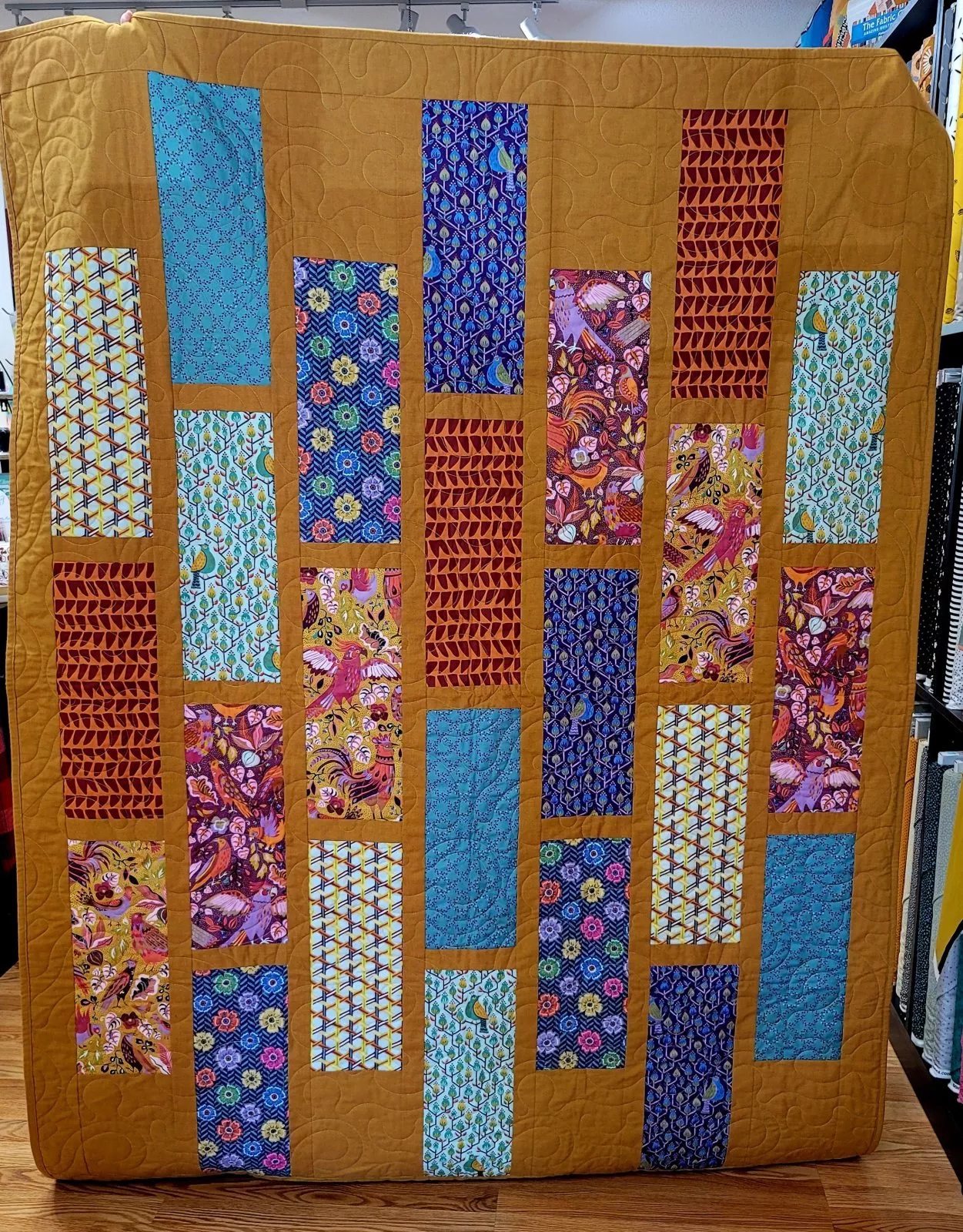 Swatchbook Claudette Quilt Kit