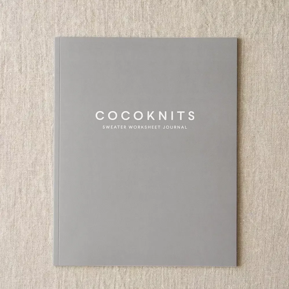 Sweater Worksheet Journal (Cocoknits)