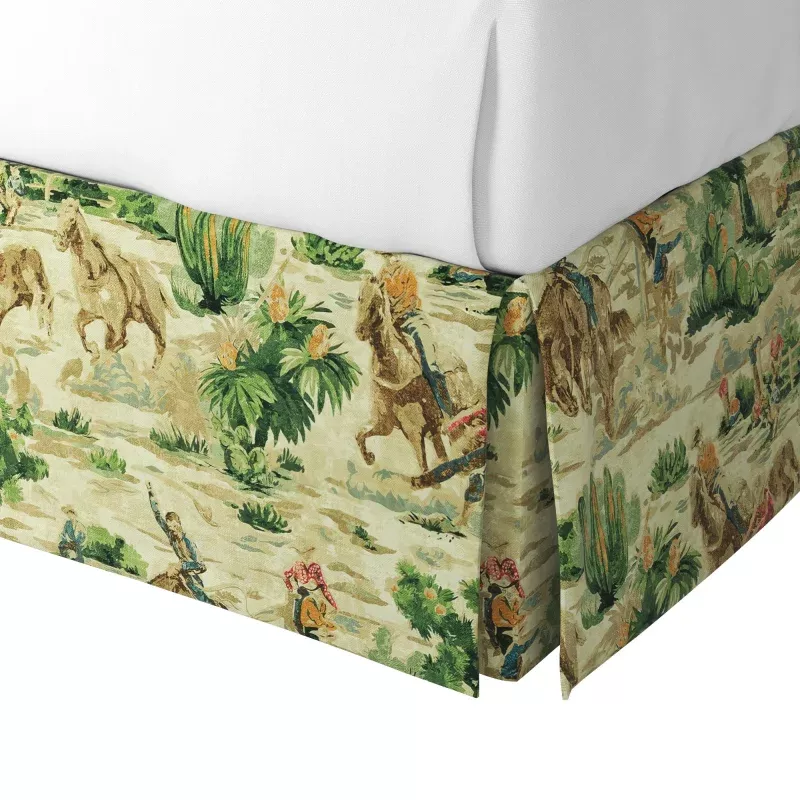 Tailored Bedskirt in First Rodeo