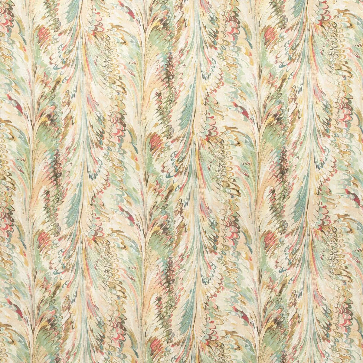 Taplow Print-Juniper/Petal