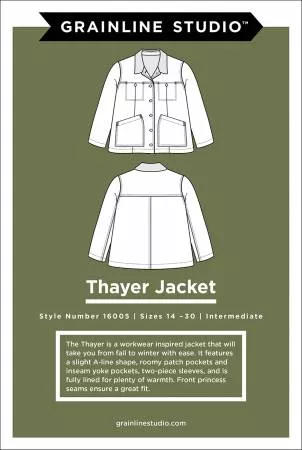 Thayer Jacket/Sizes 14-30 Pattern