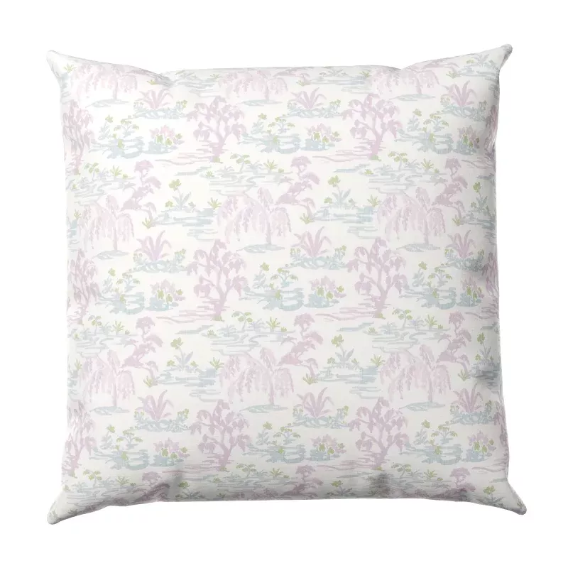 Throw Pillow in Meadow – Lavender