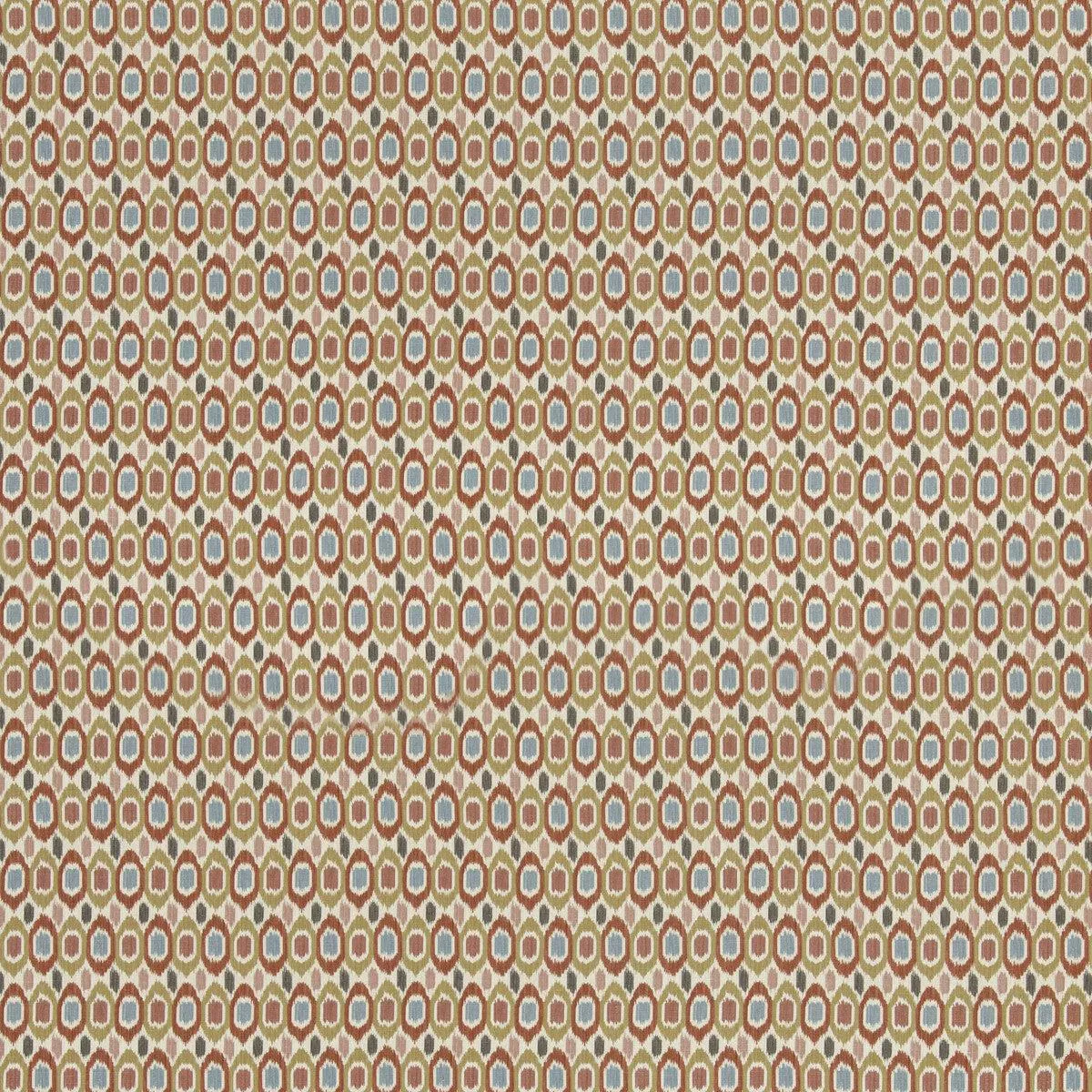 Tigris Red Ochre Fabric