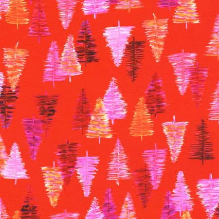 Trees - Red - Glow - Wishwell