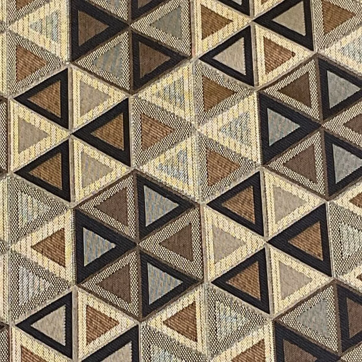 Trivia Mocha Upholstery Fabric