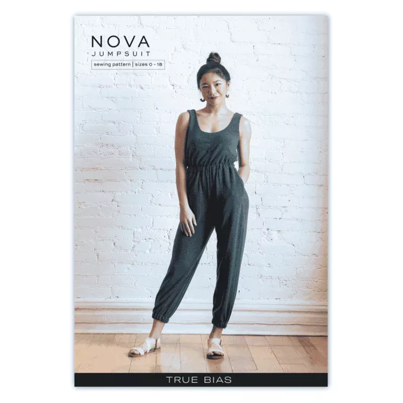 True Bias – Nova Jumpsuit – Sizes 0-18