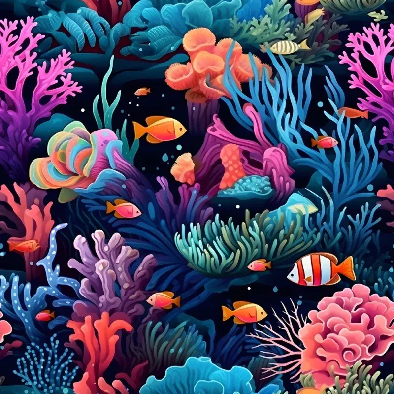 Under the Sea Pattern #5 Fabric