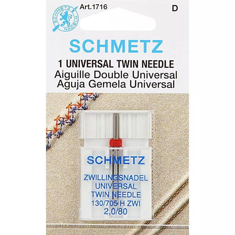 Universal Twin Needle 2.0/80 (Schmetz)
