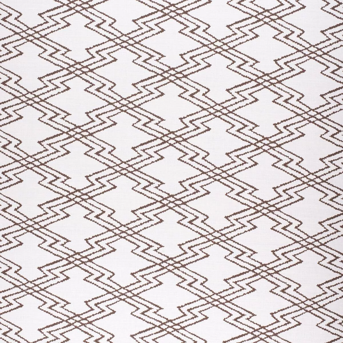 Via Krupp Bis Brown Fabric