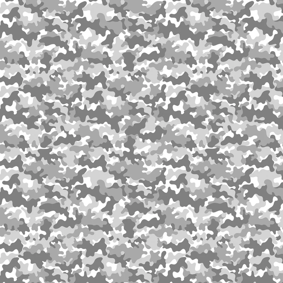 Vibrant Camouflage Fabric – Gray