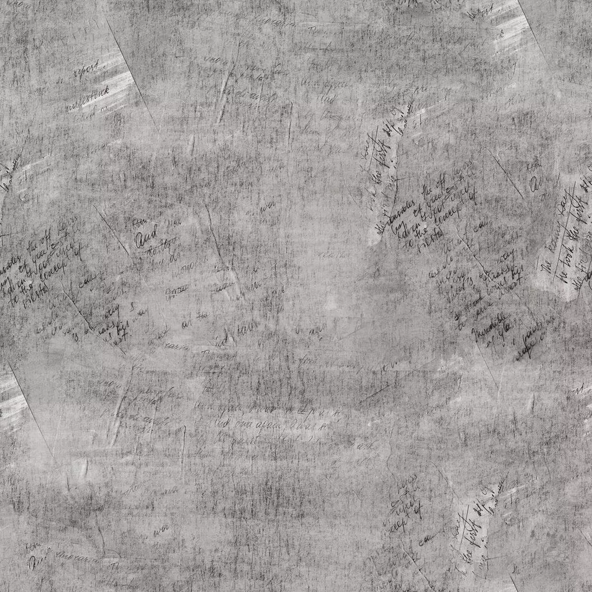 Vintage Script Fabric – Weathered Brown