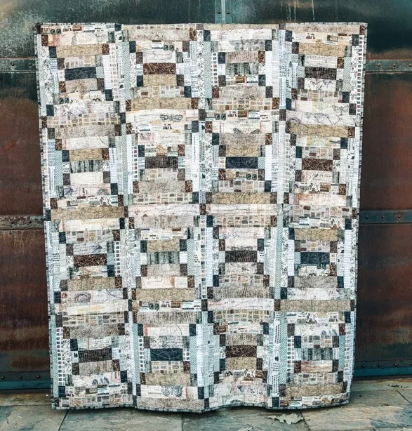 Weathered Quilt PDF Pattern: Neutral Palette (FreeSpirit)