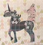 Whatevers 30 Unicorn Collage Pattern