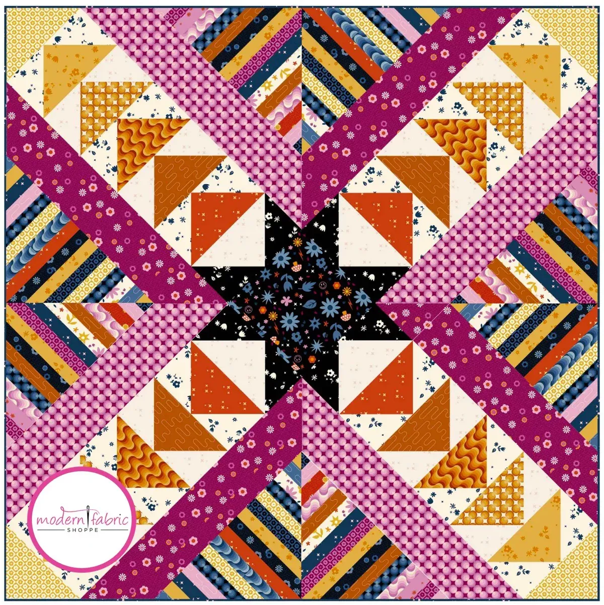 When Sparks Fly Quilt Kit