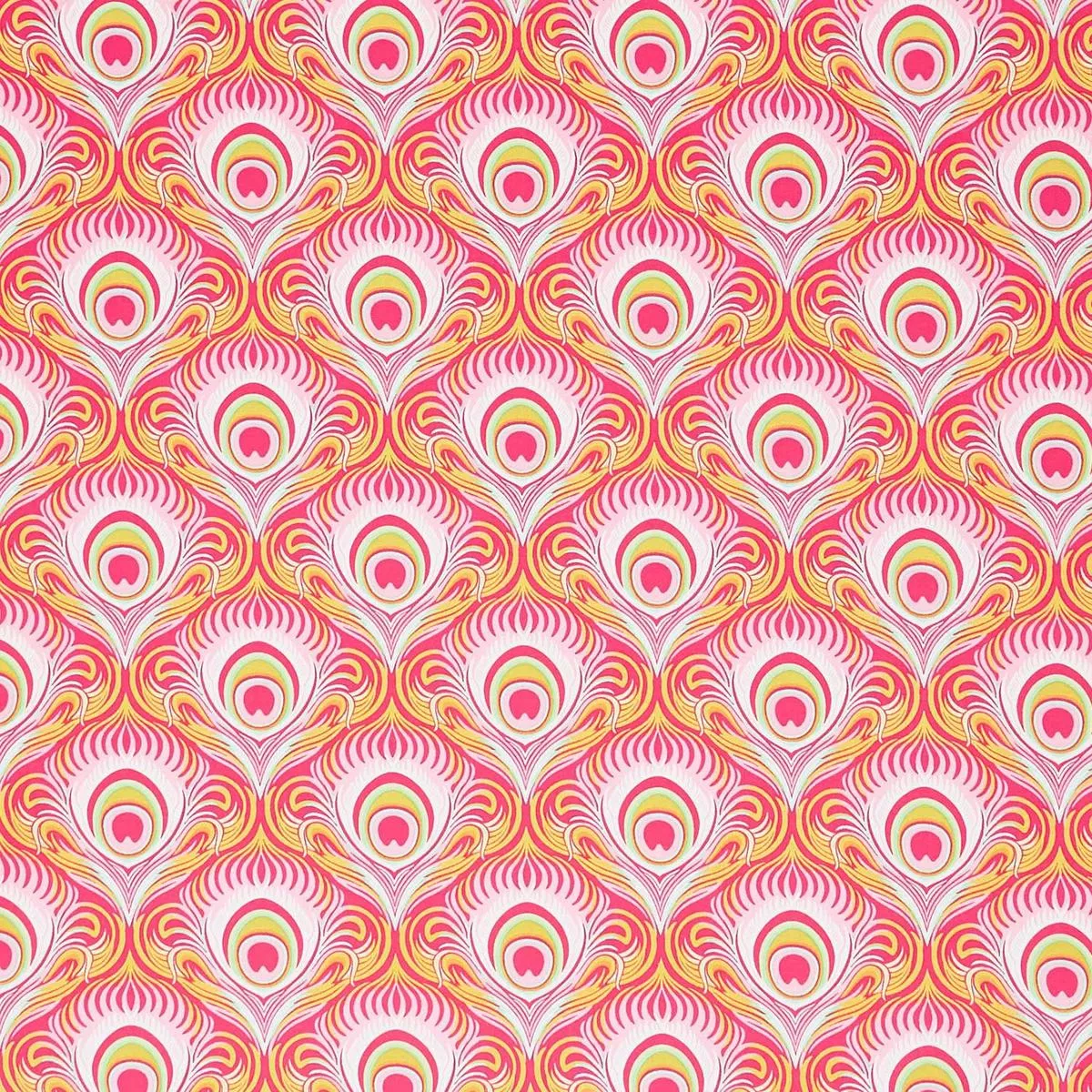 Wild Abandon – Seduction Raspberry Yardage